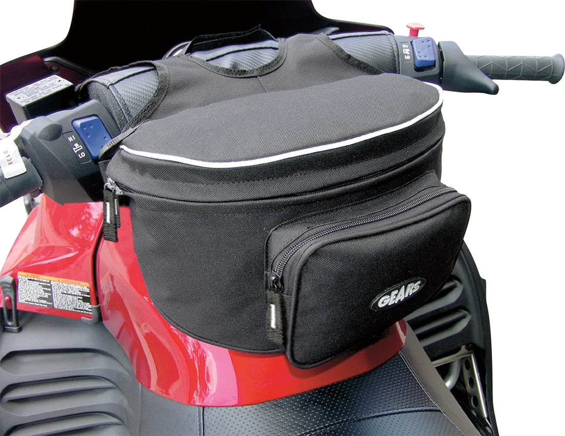 Gears Handlebar Bag - Black - Additional View 5