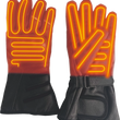 Load image into Gallery viewer, Gears Knuckle Armor Heated Gloves - Large - Side View