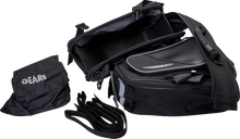 Load image into Gallery viewer, Gears Luggage Side Bags - Black - Side View