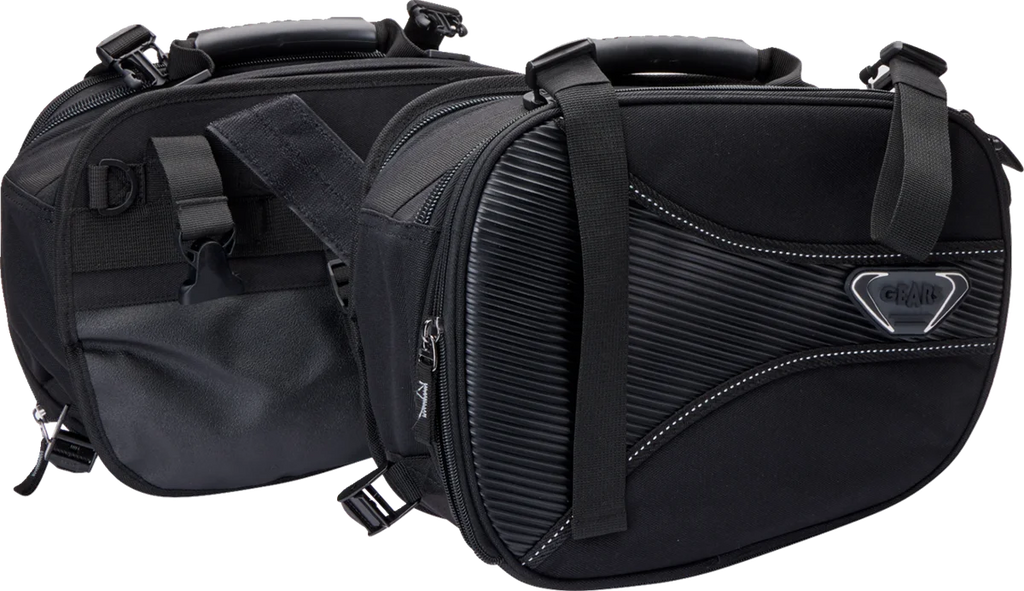 Gears Mini Side Bag Luggage - Black - Main Product View