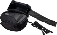 Load image into Gallery viewer, Gears Mini Side Bag Luggage - Black - Side View