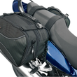 Load image into Gallery viewer, Gears Mini Side Bag Luggage - Black - Back View