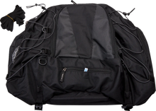 Load image into Gallery viewer, Gears Navigator Luggage Tail Bag - Black - Main Product View