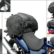Load image into Gallery viewer, Gears Navigator Luggage Tail Bag - Black - Side View
