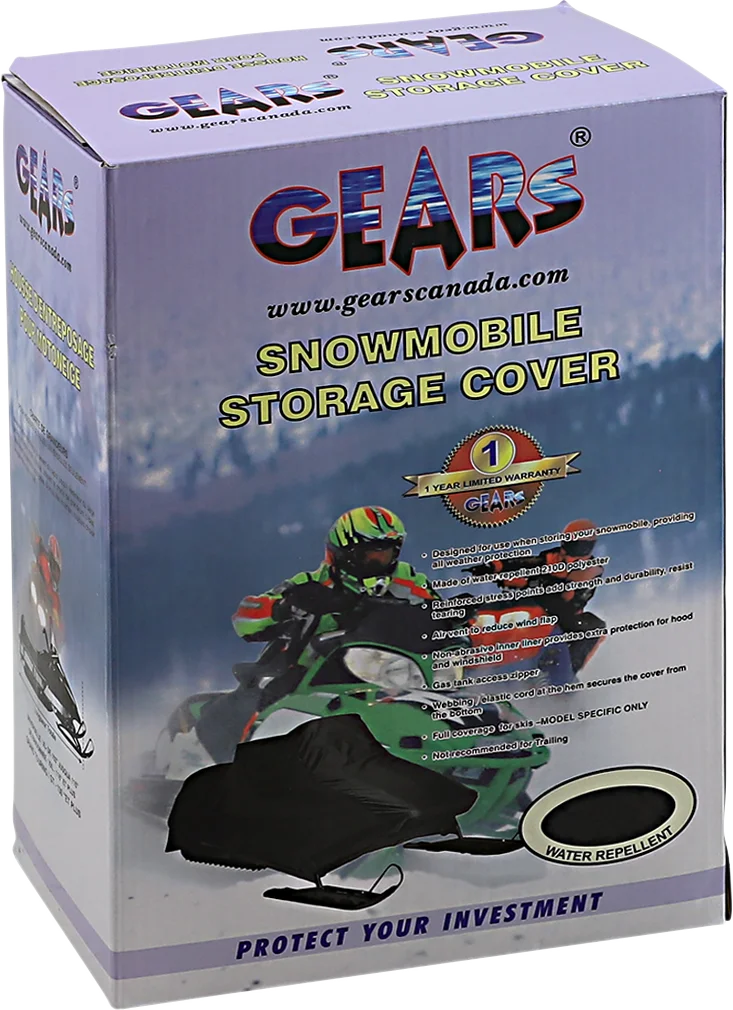 Gears Nylon Storage Cover - Grand Touring/3X (130" and over) - Main Product View