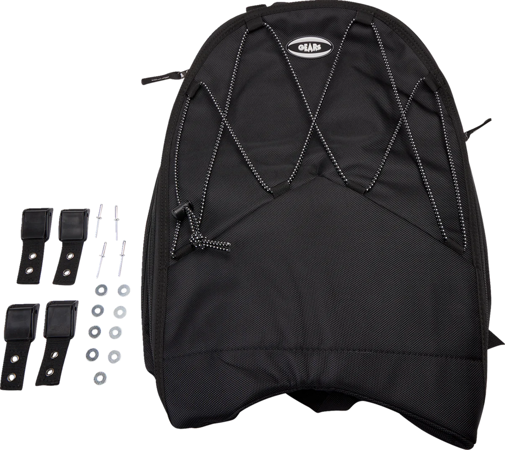 Gears Tunnel Bag - Black - Main Product View