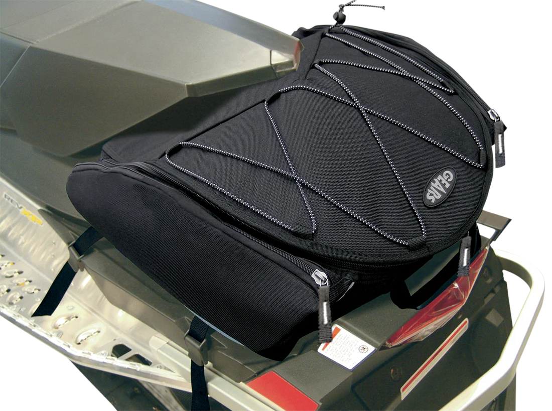 Gears Tunnel Bag - Black - Side View