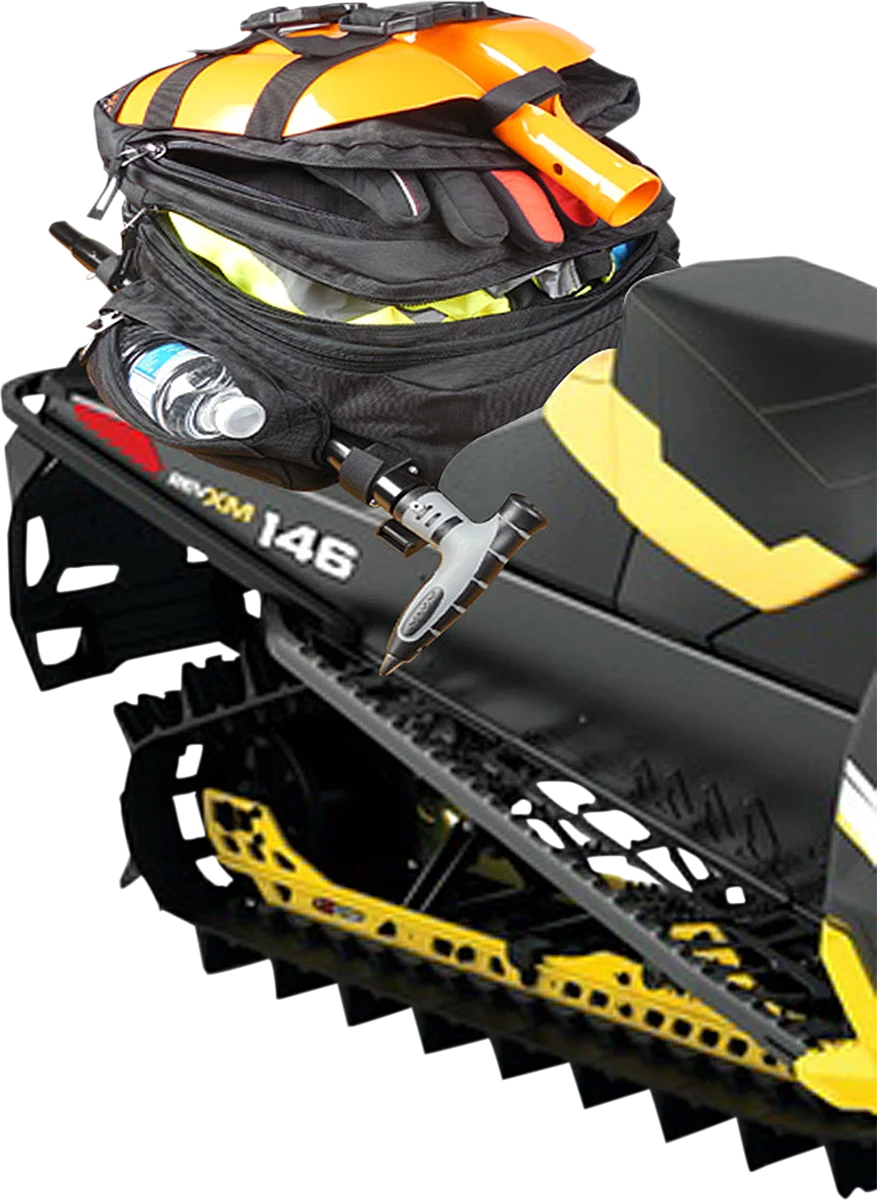 Gears Universal Tunnel Bag - Black - Side View