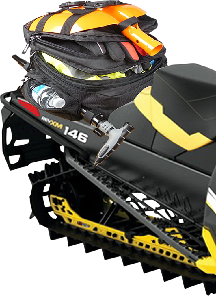 Gears Universal Tunnel Bag - Black - Side View