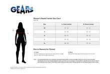 Load image into Gallery viewer, Gears Women&#39;s Gen X-4 Heated Jacket Liner - Black - Medium 100311-1-M - Back View