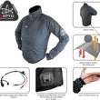 Load image into Gallery viewer, Gears Women's Gen X-4 Heated Jacket Liner - Black - Medium - Side View