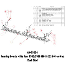 Load image into Gallery viewer, Gen-Y 11-24 RAM 2500/3500 Crew Cab Running Boards - Main Product View