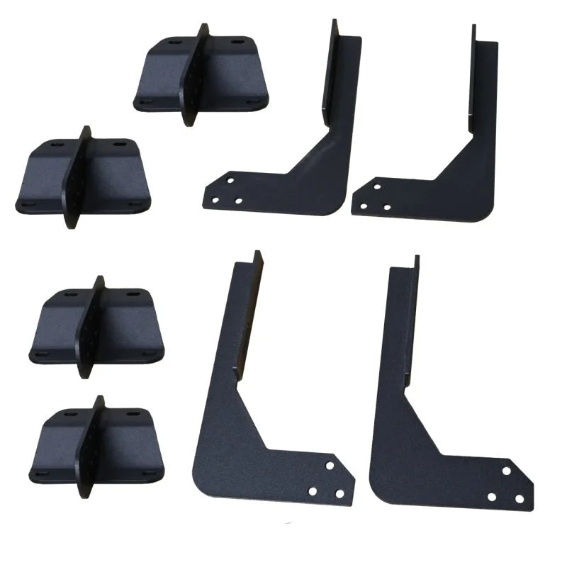 Gen-Y 15-25 Ford F-150/17-24 Ford F-250/F-350 Single Cab Running Board Brackets Only - Side View