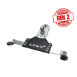 Load image into Gallery viewer, Gen-Y 18-19 GM Short/Long Bed GoosePuck II 5in Offset Ball Puck Mount 25K TW w/Safety Chain Anchors - Main Product View