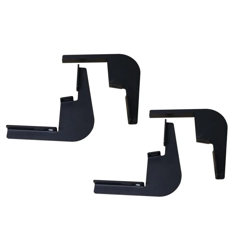 Gen-Y 19-24 GM 2500/3500 Single Cab Running Board Brackets Only - Installation View
