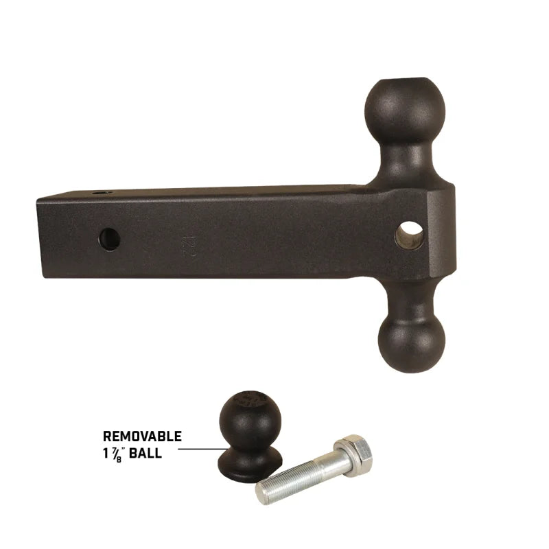 Gen-Y 2.5in Shank 21K Extended Dual-Ball Mount 12in length - Main Product View