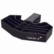 Load image into Gallery viewer, Gen-Y 2.5in Shank 3/4in Pin Holes Only Compatible w/32K Mega-Duty 500lb Capacity Serrated Hitch Step - Installation View