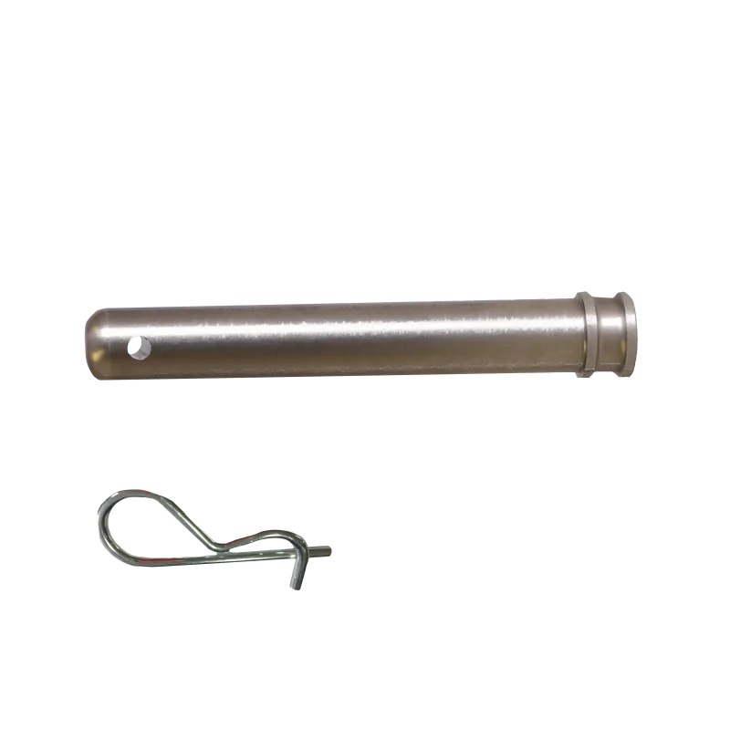 Gen-Y 3/4in Gooseneck Coupler Pin 5.25in Useable Length/Twist Clip - Side View
