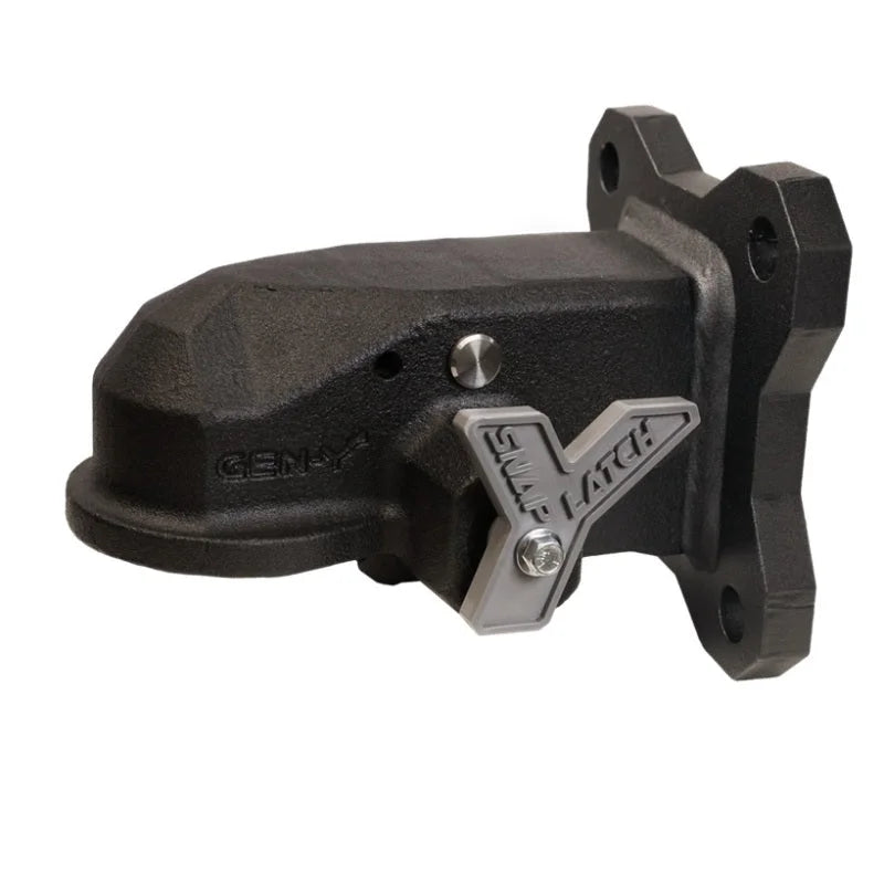 Gen-Y Admiral Bumper Coupler w/SnapLatch 20K Capacity 2K TW - Flat Plate Mount - Back View