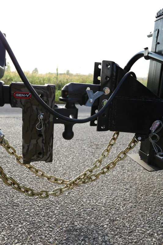 Gen-Y Admiral Bumper Coupler w/SnapLatch 21K Capacity 2K TW - A-Frame Mount - Side View