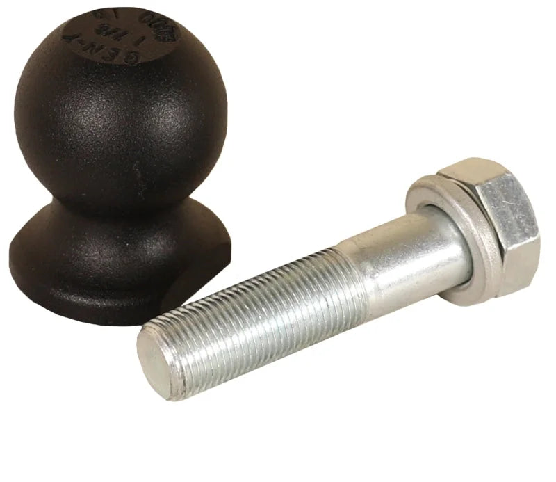 Gen-Y Bolt-On 1-7/8in Ball Fits All GEN-Y Dual-Ball Mounts .6K TW 6K Towing - Side View