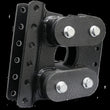Load image into Gallery viewer, Gen-Y Contractor Torsion-Flex Channel Mount Trailer Coupler (1.5K-2.4K TW 21K Towing) - Side View