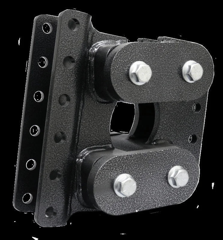 Gen-Y Contractor Torsion-Flex Channel Mount Trailer Coupler (2K-3.5K TW 32K Towing) - Side View