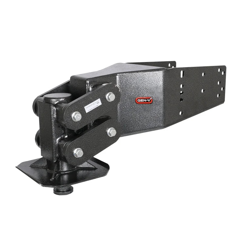Gen-Y Executive Torsion-Flex 5th Wheel King Pin Box (6.5K-8.5K PW Range 30K Towing) - Back View