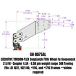 Load image into Gallery viewer, Gen-Y Executive Torsion-Flex Auto 5th Wheel to Gooseneck 2-5/16in Coupler (4.5K-6.5K PW) - Side View