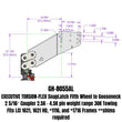 Load image into Gallery viewer, Gen-Y Executive Torsion-Flex Auto Latch 5th Wheel to Gooseneck 2-5/16in Coupler (2.5K-4.5K PW) - Side View
