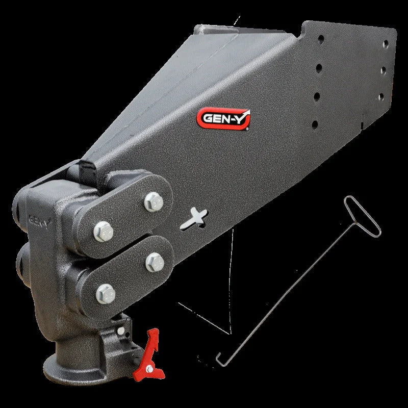 Gen-Y Executive Torsion-Flex Auto Rhino 5th Wheel Pin Box Rep w/Gooseneck 2-5/16in Coupler - Main Product View