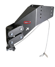 Load image into Gallery viewer, Gen-Y Executive Torsion-Flex Auto Rhino 5th Wheel Pin Box Rep w/Gooseneck 2-5/16in Coupler - Side View