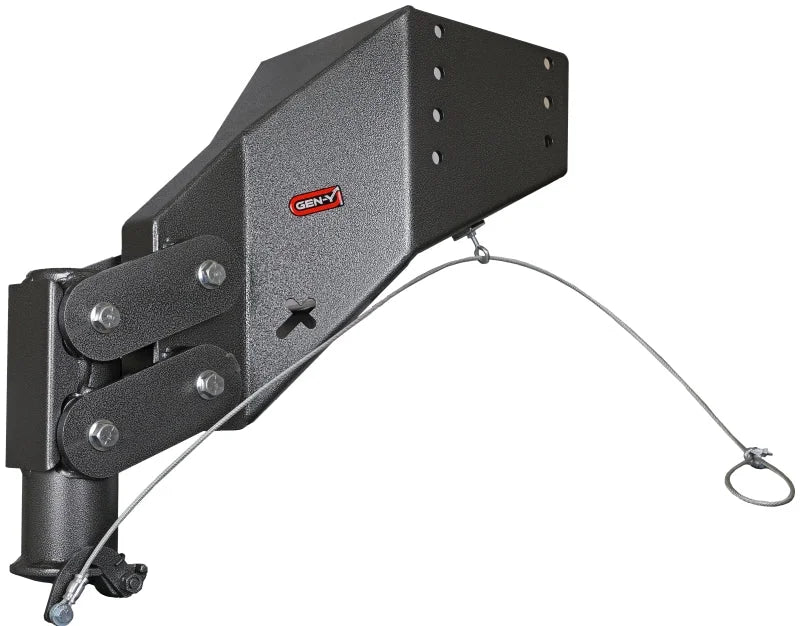 Gen-Y Executive Torsion-Flex Auto Rhino 5th Wheel Pin Box Rep w/Gooseneck 2-5/16in Coupler - Additional View 5