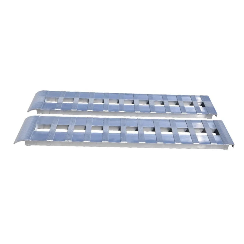 Gen-Y Extreme-Duty 6ft Aluminum Loading Ramps 15in x 72in 5K Capacity Per Ramp - Pair - Installation View