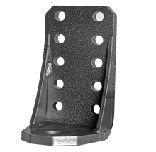 Load image into Gallery viewer, Gen-Y Glyder 6in Drop Ball Platform Attachment w/1in Diameter Mounting Hole - Side View