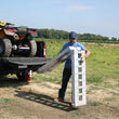 Load image into Gallery viewer, Gen-Y Heavy-Duty 8ft Aluminum Foldable Loading Ramps 15in x 96in 3K Capacity Per Ramp - Pair - Side View