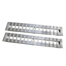 Load image into Gallery viewer, Gen-Y Heavy-Duty 8ft Aluminum Foldable Loading Ramps 15in x 96in 3K Capacity Per Ramp - Pair - Additional View 5