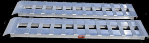 Gen-Y Heavy-Duty 8ft Aluminum Loading Ramps 15in x 96in 5K Capacity Per Ramp - Pair - Main Product View