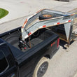 Load image into Gallery viewer, Gen-Y Spartan Torsion-Flex 5in Offset 4in SQ Tube Gooseneck 2-5/16in Coupler Standard Height - Installation View