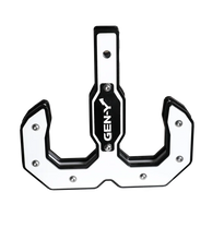 Load image into Gallery viewer, Gen-Y Hulk 2.0 16K Tow Hook 2in Shank - Black/White - Main Product View