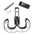 Load image into Gallery viewer, Gen-Y Hulk 2.0 16K Tow Hook 2in Shank w/GH-009 Reducer Sleeve/GH-099 Pin/GH-011 Clip - Black/White - Main Product View