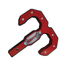 Load image into Gallery viewer, Gen-Y Hulk 2.5 21K Tow Hook 2.5in Shank - Black/Red - Main Product View