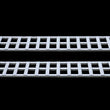Load image into Gallery viewer, Gen-Y Lightweight 6.5ft Aluminum Loading Ramps 12in x 78in 600lb Capacity Per Ramp - Pair - Main Product View