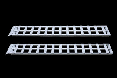 Gen-Y Lightweight 6.5ft Aluminum Loading Ramps 12in x 78in 600lb Capacity Per Ramp - Pair - Main Product View