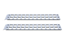 Load image into Gallery viewer, Gen-Y Lightweight 6.5ft Aluminum Loading Ramps 12in x 78in 600lb Capacity Per Ramp - Pair - Installation View