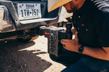 Load image into Gallery viewer, Gen-Y Mega Duty 2.5in Bolt On 9in Drop 3.5K TW 32K Hitch w/GH-0161 Dual-Ball/Pintle Lock - Installation View