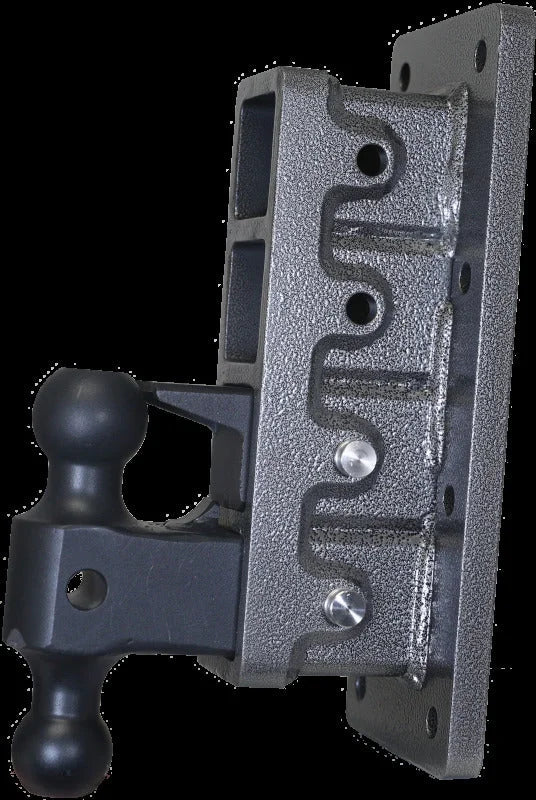 Gen-Y Mega Duty 2.5in Bolt-On 9in Drop 3K TW 21K Hitch w/GH-061 Dual-Ball/GH-062 Pintle Lock - Main Product View
