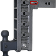 Load image into Gallery viewer, Gen-Y Mega Duty 2.5in Shank 12in Drop 3.5K TW 32K Hitch w/GH-0161 Dual-Ball - Side View