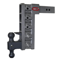 Load image into Gallery viewer, Gen-Y Mega Duty 2.5in Shank 12in Drop 3K TW 21K Hitch w/GH-061 Dual-Ball/GH-062 Pintle Lock - Main Product View