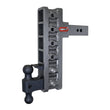 Load image into Gallery viewer, Gen-Y Mega Duty 2.5in Shank 12in Offset Drop 32K Hitch w/GH-0161 Dual-Ball/GH-0162 Pintle Lock - Main Product View